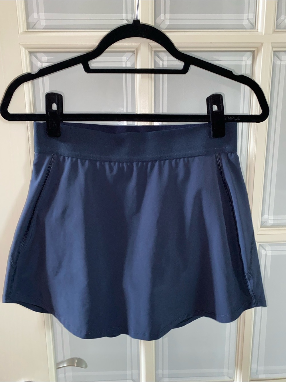 TNA Navy Athletic Skort